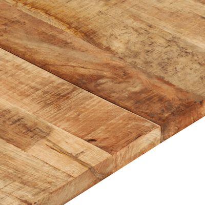 vidaXL Dessus de table bois de manguier solide 25-27 mm 120x60 cm