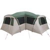 vidaXL Tente familiale avec toit Vert et blanc 745 x 700 x 217 cm
