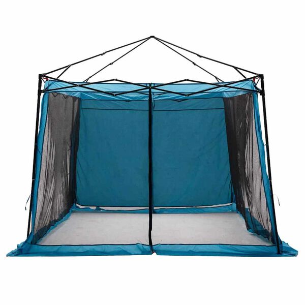 vidaXL Tente int&eacute;rieure avec toit Bleu 303 x 303 x 196 cm taffetas