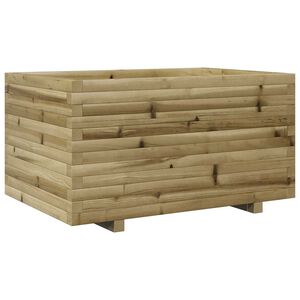 vidaXL Jardini&egrave;re 90x60x49,5 cm bois de pin impr&eacute;gn&eacute;