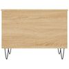 vidaXL Table basse Chêne sonoma 60x44,5x45 cm Bois d'ingénierie