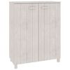 vidaXL Armoire &agrave; chaussures HAMAR Blanc 85x40x108 cm Bois de pin