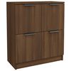vidaXL Buffet ch&ecirc;ne marron 60x30x70 cm Bois d'ing&eacute;nierie
