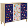 vidaXL Buffet MAINZ Sonoma 102 x 33 x 75 cm Bois d'ing&eacute;nierie