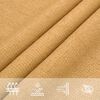 vidaXL Voile d'ombrage 160 g/m&sup2; rectangulaire sable 4x6 m PEHD