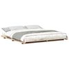 vidaXL Cadre de lit Marron 180 x 220 cm Pin massif