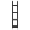 vidaXL &Eacute;tag&egrave;re Ch&ecirc;ne noir 60 x 30 x 146 cm Bois d'ing&eacute;nierie