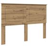 vidaXL T&ecirc;te de lit Ch&ecirc;ne Artisanal Bois d&rsquo;ing&eacute;nierie
