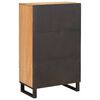 vidaXL Haut Armoire Marron 40 x 33 x 110 cm Bois de mangue massif