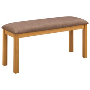 vidaXL Banc de salle &agrave; manger 95 x 32 x 45 cm Bois de ch&ecirc;ne massif