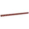 vidaXL Remplacement de lambrequin Orange et Noir 380 x 20 cm Polyester