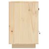 vidaXL Table de chevet 40x34x55 cm Bois de pin solide