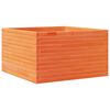 vidaXL Jardini&egrave;re cire marron 80x80x45,5 cm bois de pin massif