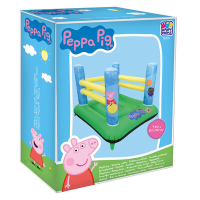 Happy People Château gonflable avec balles Peppa Pig 150x150x150 cm
