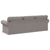 vidaXL Canap&eacute; Taupe Dimensions globales: 245 x 82 x 80 cm (l x P x H)