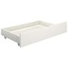 vidaXL Cadre de lit sans matelas blanc bois de pin massif 160x200 cm