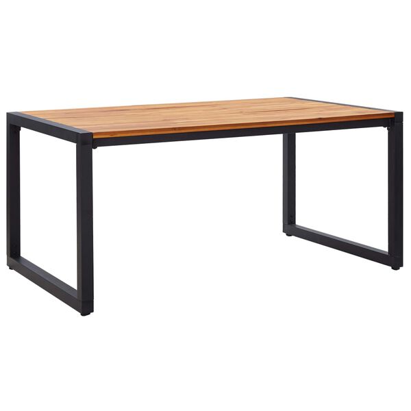 vidaXL Ensemble &agrave; manger de jardin 5 pcs Gris