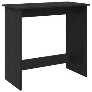 vidaXL Bureau Noir 80x40x75 cm Agglom&eacute;r&eacute;