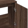vidaXL Armoire d'&eacute;vier ch&ecirc;ne marron 63x29x55 cm bois d'ing&eacute;nierie