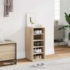 vidaXL Armoire &agrave; chaussures Ch&ecirc;ne Sonoma 31,5x35x70 cm Bois ing&eacute;nierie