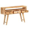 vidaXL Buffet 120x30x75 cm Bois de manguier brut