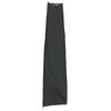 vidaXL Housse de parapluie de jardin noir 190x50/30 cm oxford 420D