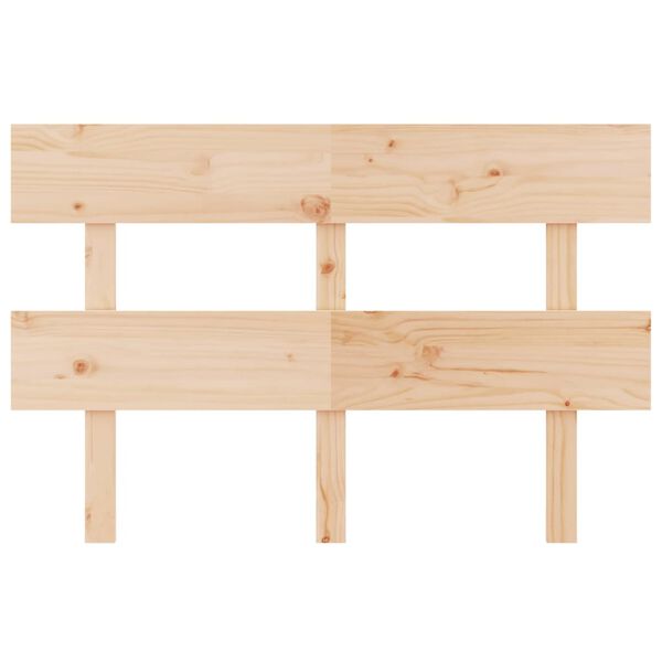 vidaXL T&ecirc;te de lit 144x3x81 cm Bois massif de pin