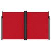 vidaXL Auvent lat&eacute;ral r&eacute;tractable rouge 200x600 cm