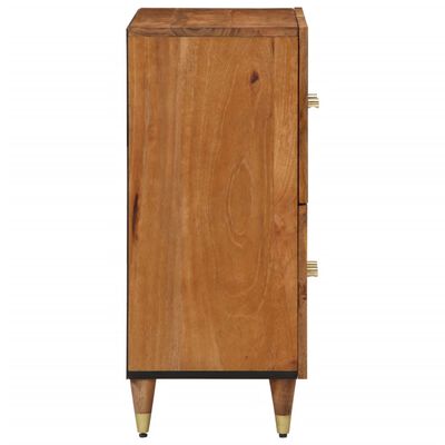 vidaXL Armoire latérale 60x33x75 cm bois massif de manguier