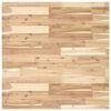 vidaXL Dessus de table carr&eacute; 80x80x4 cm bois massif d'acacia