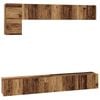 vidaXL Ensemble meuble TV 5 pcs Bois Ancien Bois d'ing&eacute;nierie