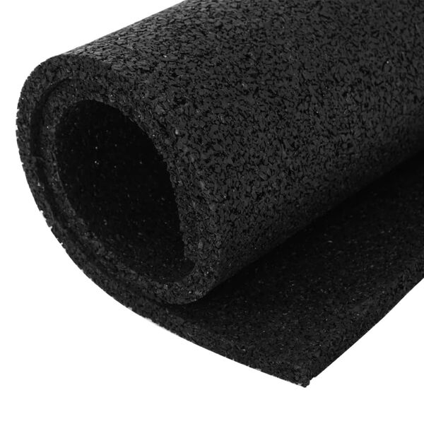 vidaXL Tapis anti-vibrations pour la machine &agrave; laver Noir 60x60x0,6 cm