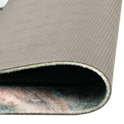 vidaXL Tapis de sol de cuisine lavable Love 60x180 cm