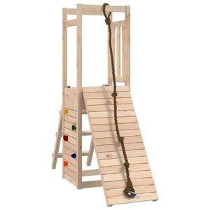 vidaXL Aire de jeux d'ext&eacute;rieur bois de pin massif