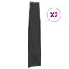vidaXL Housses de parapluie de jardin 2 pcs 170x28/32 cm 420D
