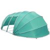 vidaXL D&ocirc;me de tente de piscine 640 x 432 x 205 cm Vert Mer