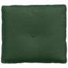 vidaXL Coussin de Dos Vert Jungle 50 x 45 cm Tissu en velours c&ocirc;tel&eacute;
