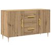 vidaXL Buffet ch&ecirc;ne artisanal 100x36x60 cm bois d'ing&eacute;nierie