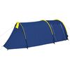 vidaXL Tente de camping 4 personnes bleu marine et jaune