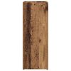 vidaXL Porte-parapluie Bois ancien 25 x 24,5 x 64 cm Bois d'ing&eacute;nierie