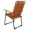 Bo-Camp Chaise de camping pliable Bushwick Argile