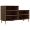vidaXL Armoire &agrave; chaussures Ch&ecirc;ne marron 102x36x60cm Bois d'ing&eacute;nierie