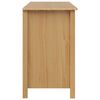 vidaXL Bureau avec tiroirs Hill Marron miel 100 x 45 x 74 cm