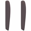 vidaXL Oreille de t&ecirc;te de lit Marron tissu
