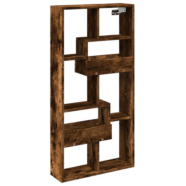 vidaXL Armoire murale vieux bois 50x15x100 cm bois d'ing&eacute;nierie
