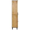 vidaXL Armoire de salle de bain 38x33x160 cm bois massif de manguier