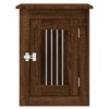 vidaXL Meuble de cage pour chiens ch&ecirc;ne marron 45x62x59 cm