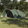 vidaXL Tente tunnel avec toit avec stockage Vert 710 x 460 x 245 cm