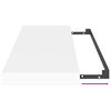 vidaXL &Eacute;tag&egrave;re murale flottante blanc 60x23,5x3,8 cm MDF