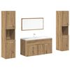 vidaXL Ensemble de meubles salle de bain 4 pcs bois d'ingénierie
